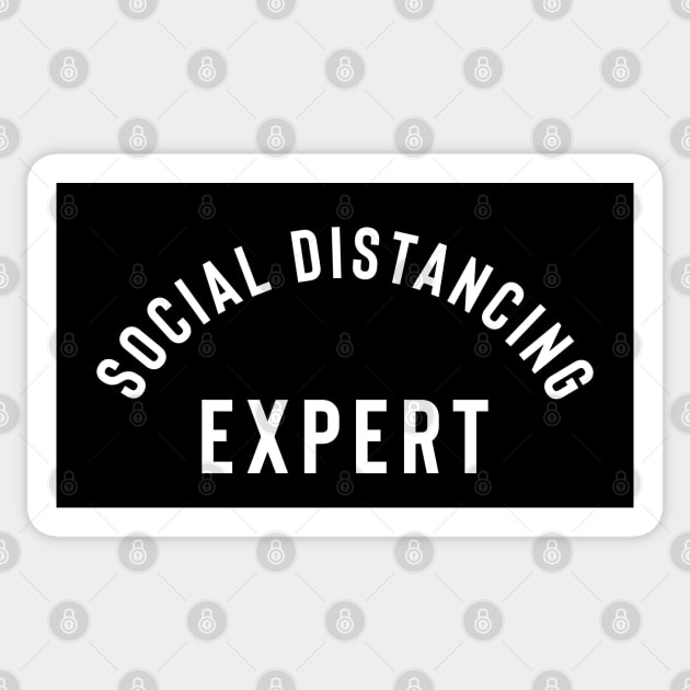 Social Distancing Expert Sticker by bryankremkau